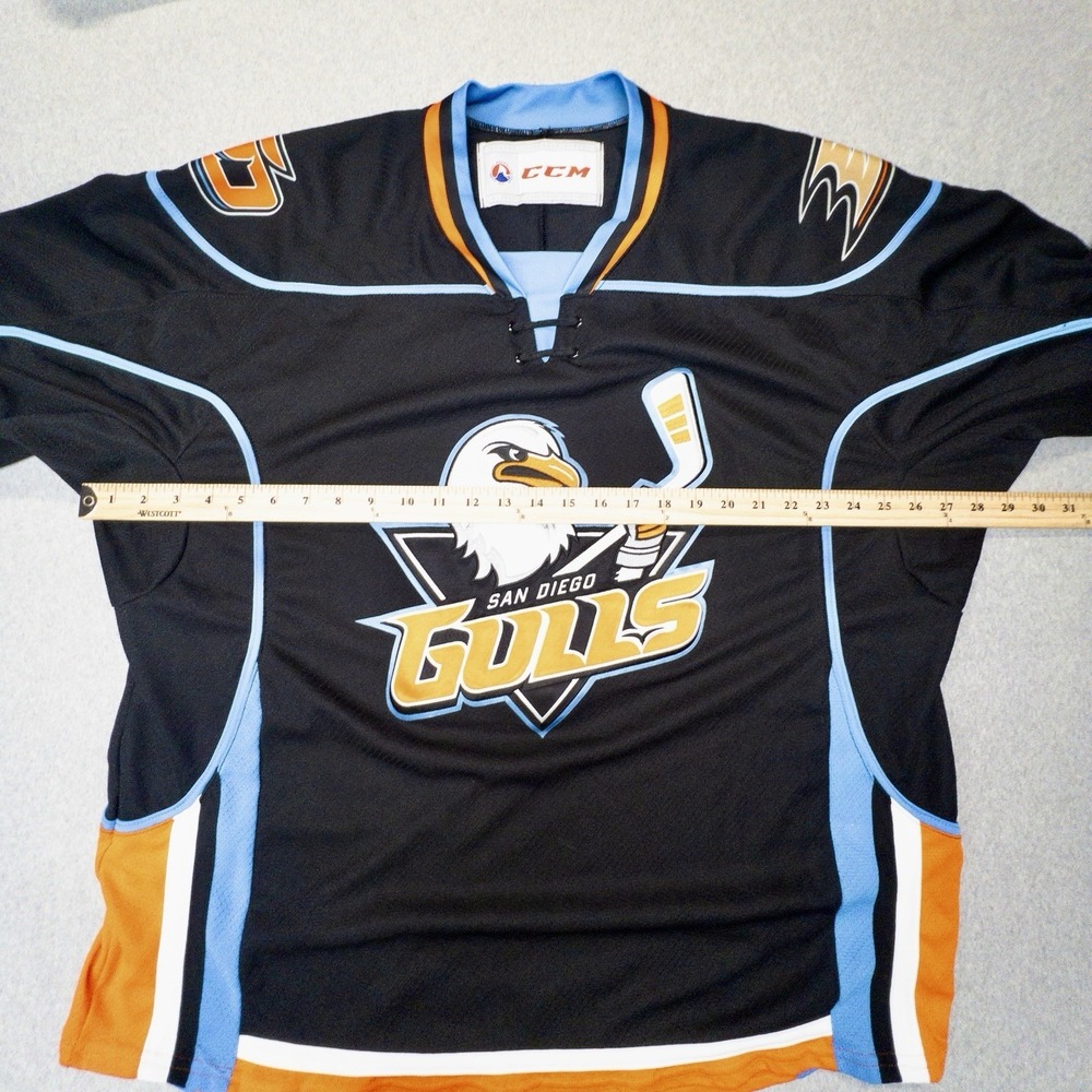 CCM San Diego Gulls AHL Hockey Ducks Mens Large - Picture 6 of 9